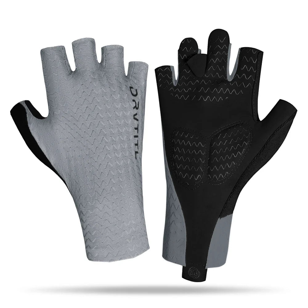 Men's Half Finger Cycling Gloves – Anti-Slip & Breathable
