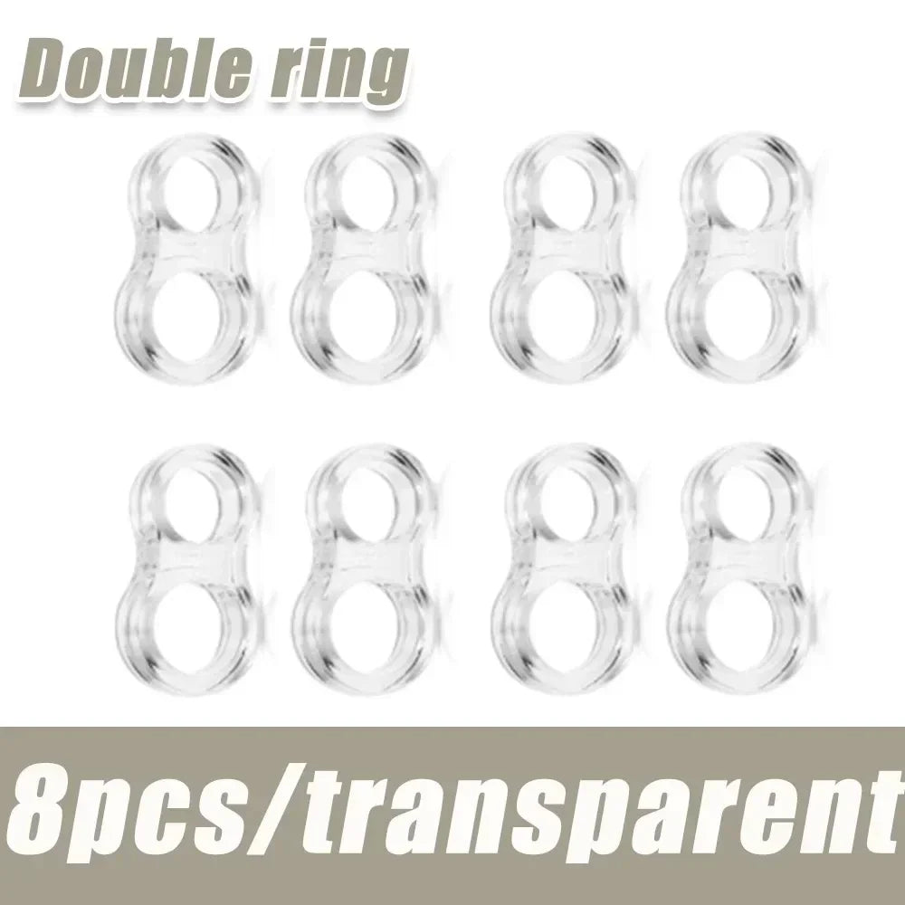 Silicone Door Stop Wall Protector – Clear Buffer 4-Pack