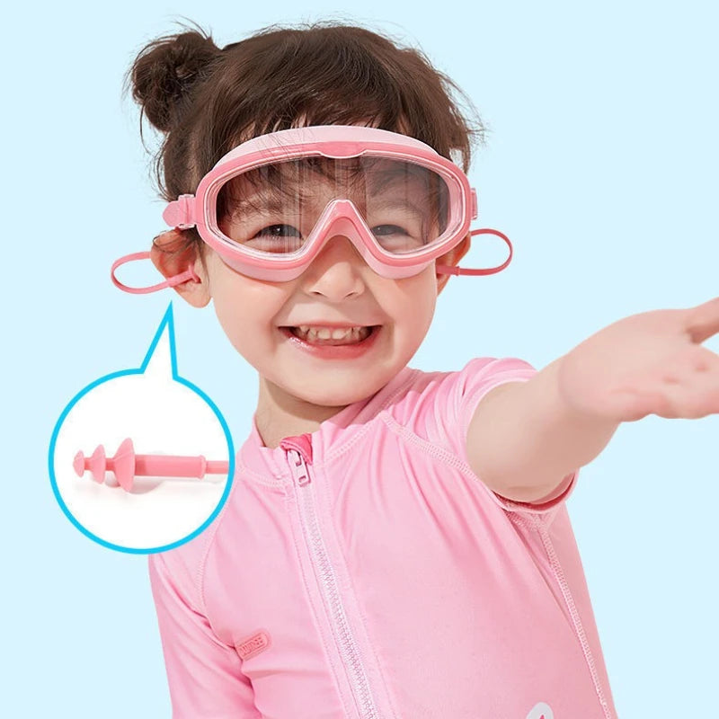 Anti-fog High-definition Swimming Goggles High-definition Non-clogging Swimming Goggles Large-frame Swimming Goggles Peaceful Pleasures Health and Wellness