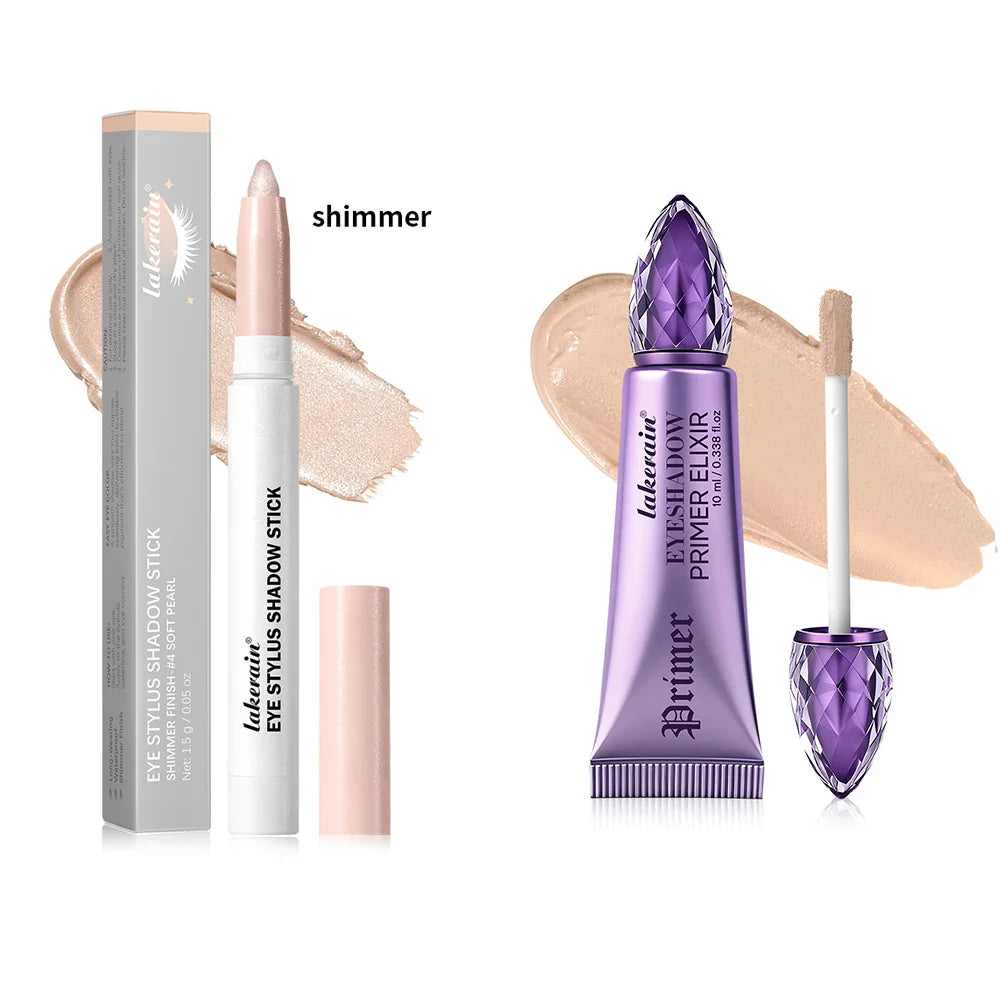 ibcccndc Eyeshadow Primer & Stick Combo – Waterproof, High Pigment