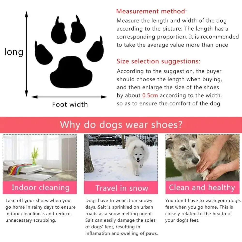 Creative 4PCS/Set Pet Shoes Waterproof Canvas Puppy Pet Dogs Boots Dirt-proof Breathable Pet Supplies Pets Peaceful Pleasures Health and Wellness
