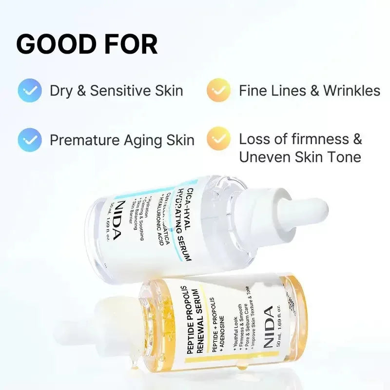 NIDA Korean Skin Care Kit – Moisturizing, Eye Cream & Essence