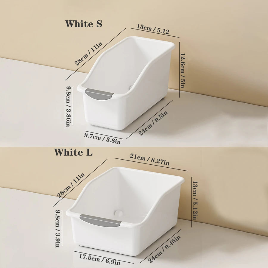 Under Sink Organizer with Wheels – Rolling Cabinet Storage Bin for Kitchen & Bathroom