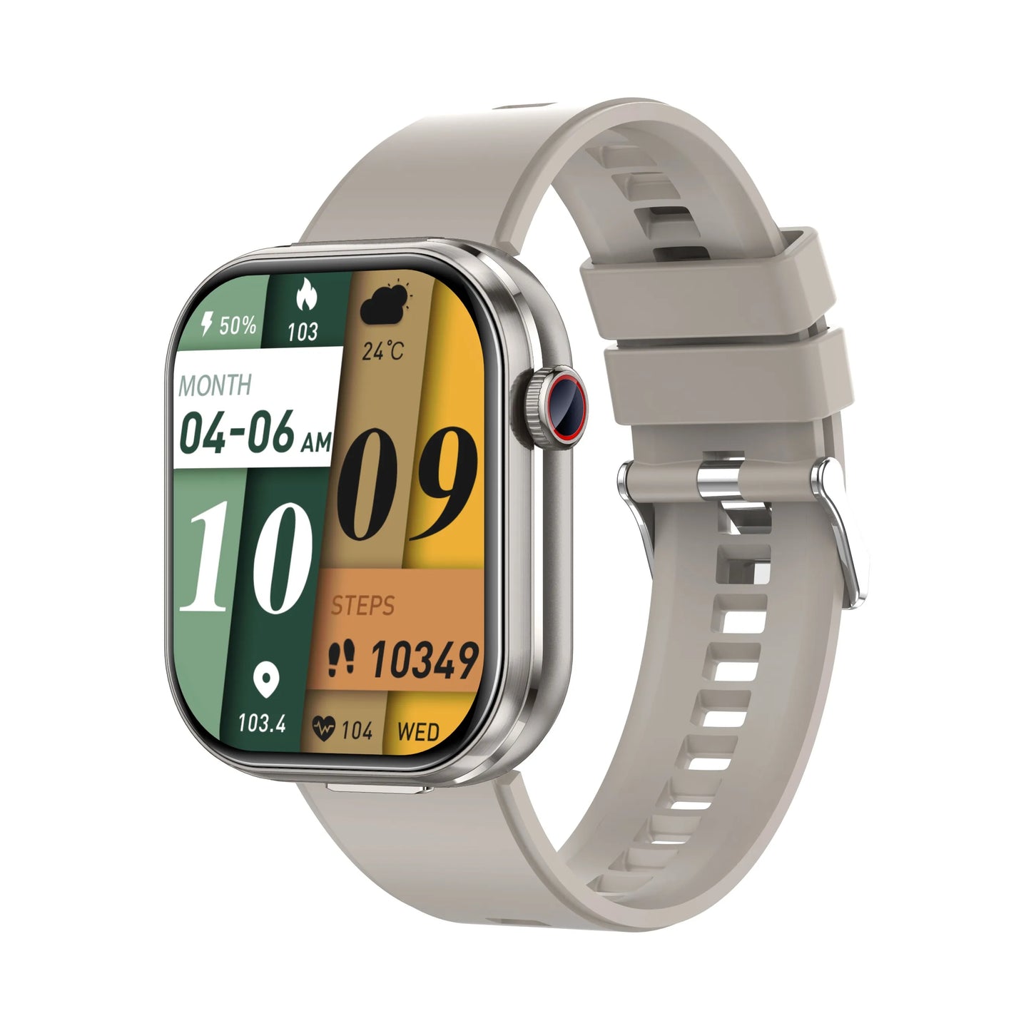 MINGCC T99 2-in-1 Smartwatch & Bluetooth Headphones IP67