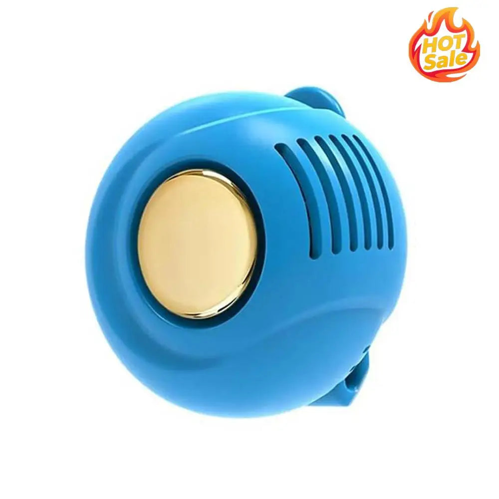 Portable Mini Bladeless Clip-On Fan USB-C Rechargeable 3-Speed
