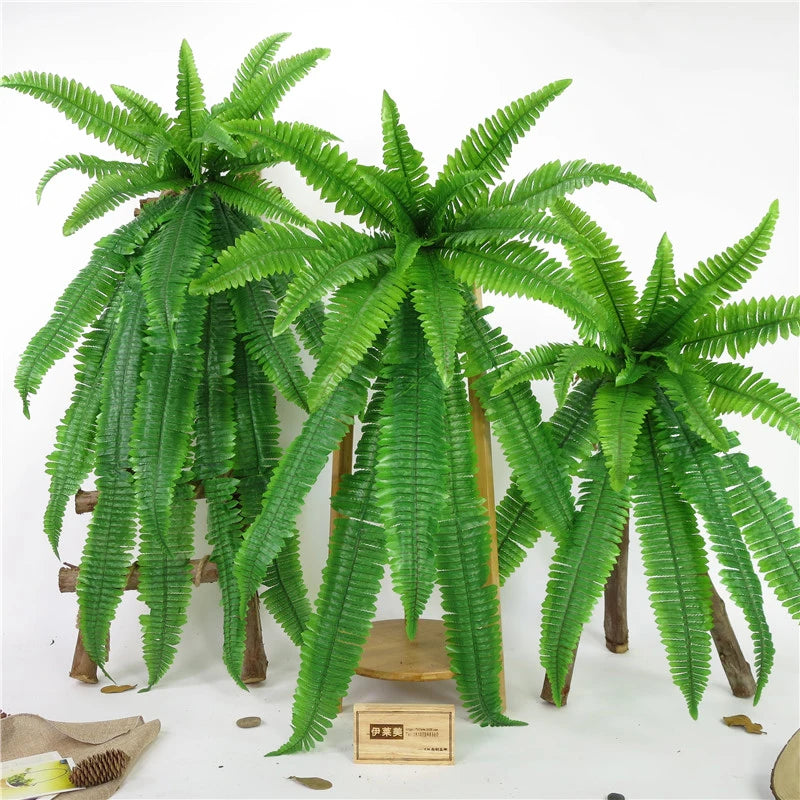 Artificial Persian Fern Vine Wall Hanging Plant 73–115cm Silk Ivy