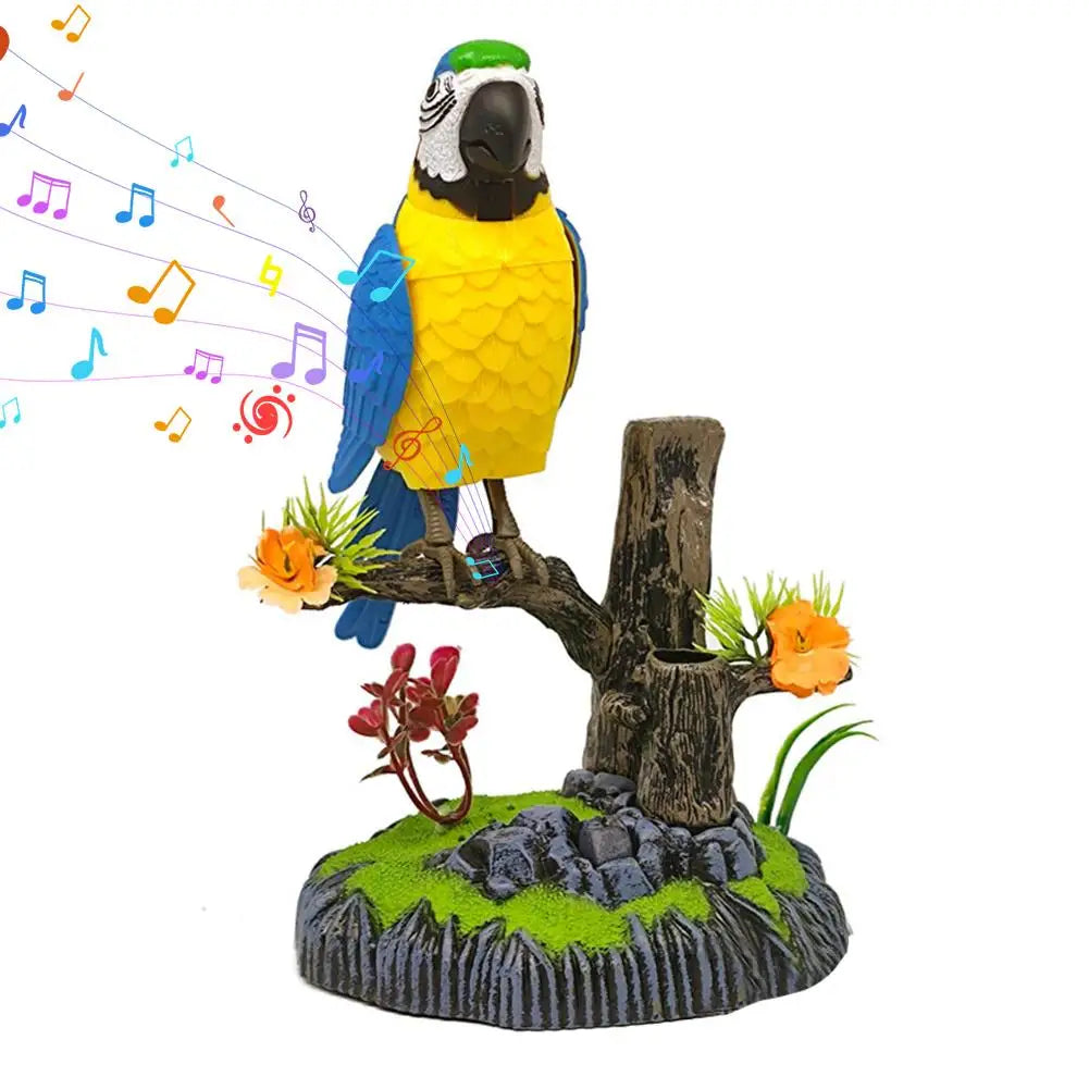 Voice-Activated Singing Parrot Toy – Interactive Kids Bird Toy