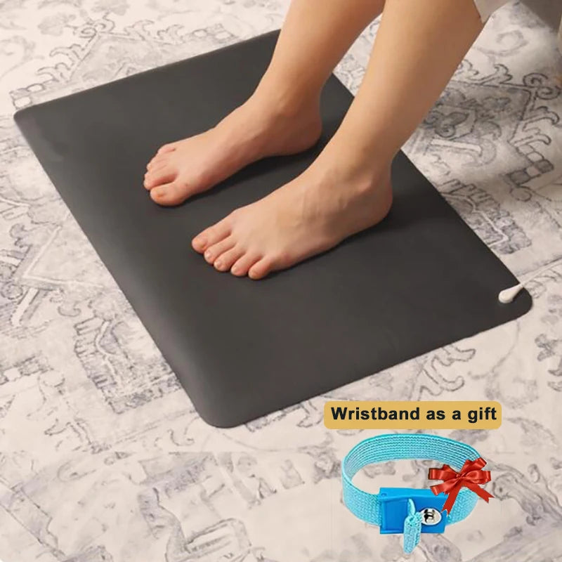 VamsLuna Earthing Grounding Mat & Wristband | Sleep & Anxiety