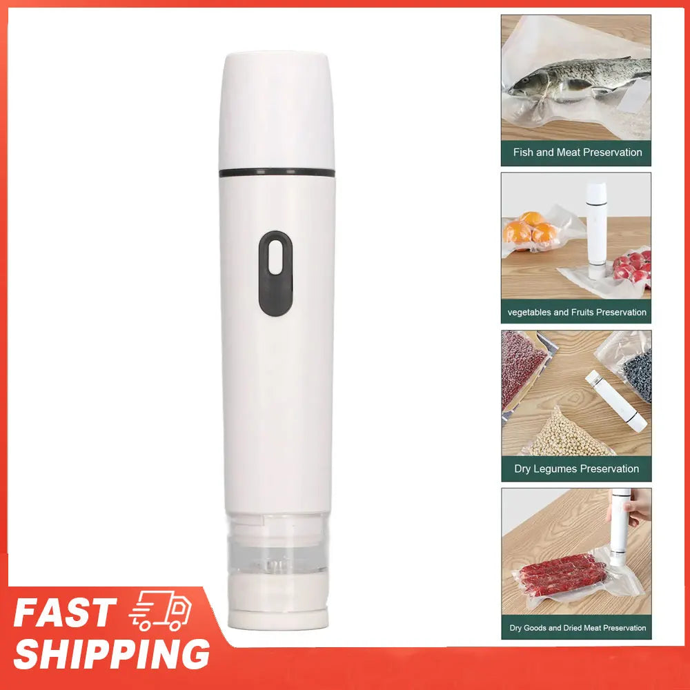 Air Pump Electric Handheld Vacuum Sealer Cordless Sealing Machine