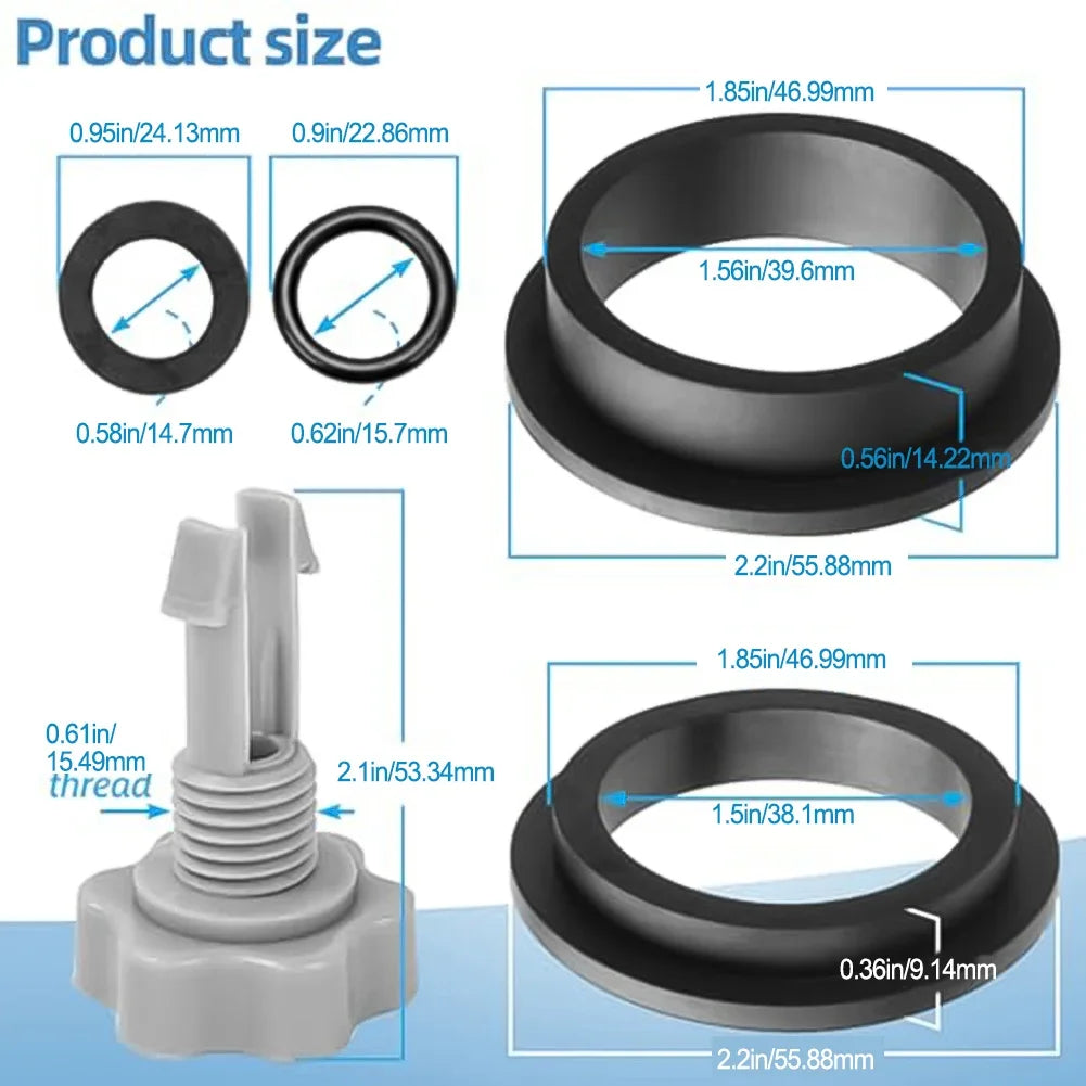 Air Release Valve O-rings Seal Gasket Part Repair Intex Sand Filter