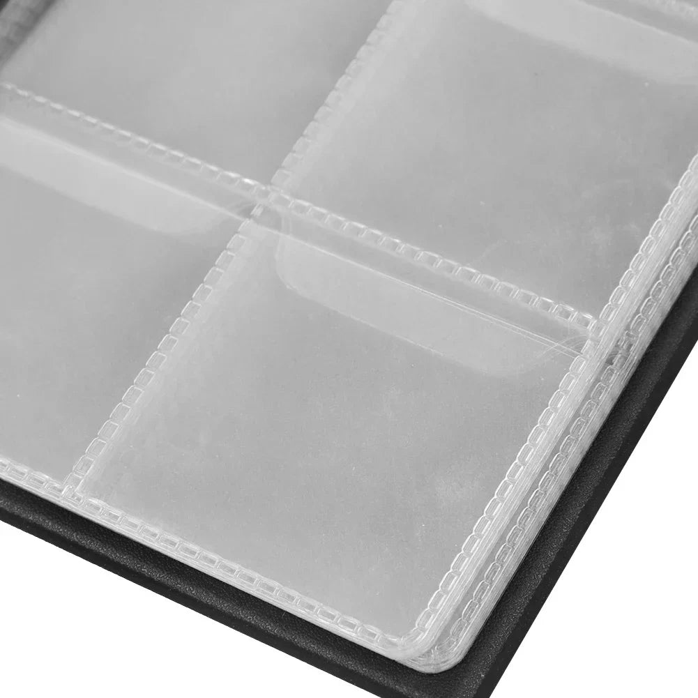 60-Pocket Coin Collection Album Book | PU Leather Organizer