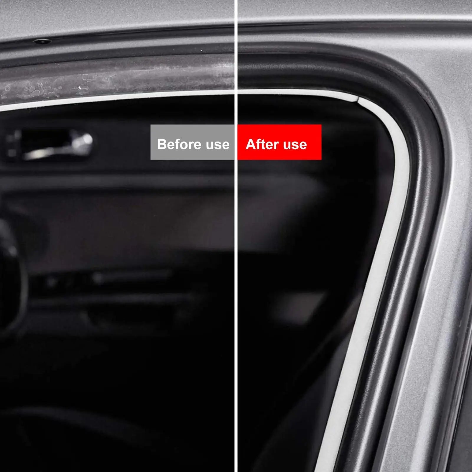 100ml Car Rubber Conditioner Rubber Strip Anti-Freeze Agent Softening Agent Rubber Cleaner for Car Maintenance Eliminates Noise Peaceful Pleasures Health and Wellness