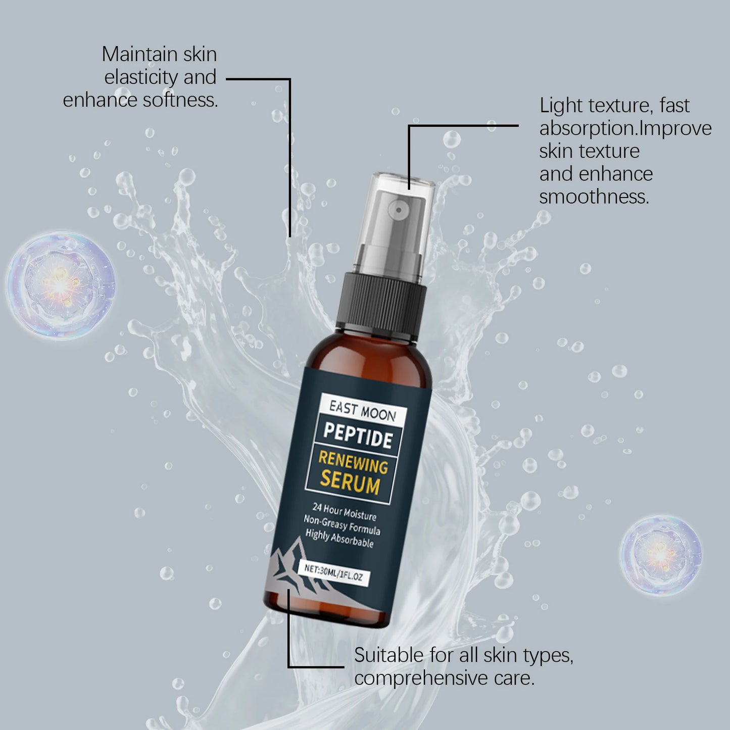Men's Anti-Aging Face Serum Spray | Hydrating & Firming