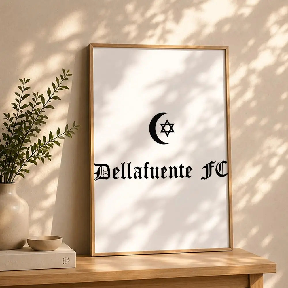 Dellafuentes Singer HD Poster | Self-Adhesive Waterproof Wall Art Music Wall Poster Peaceful Pleasures Health and Wellness White13 50X70cmNoframe