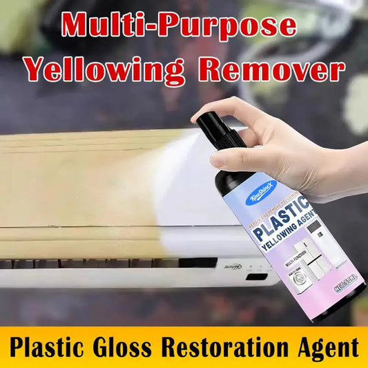 Plastic Yellowing Restorer Spray | Anti-Oxidation Cleaner Plastic Whitening Spray Peaceful Pleasures Health and Wellness
