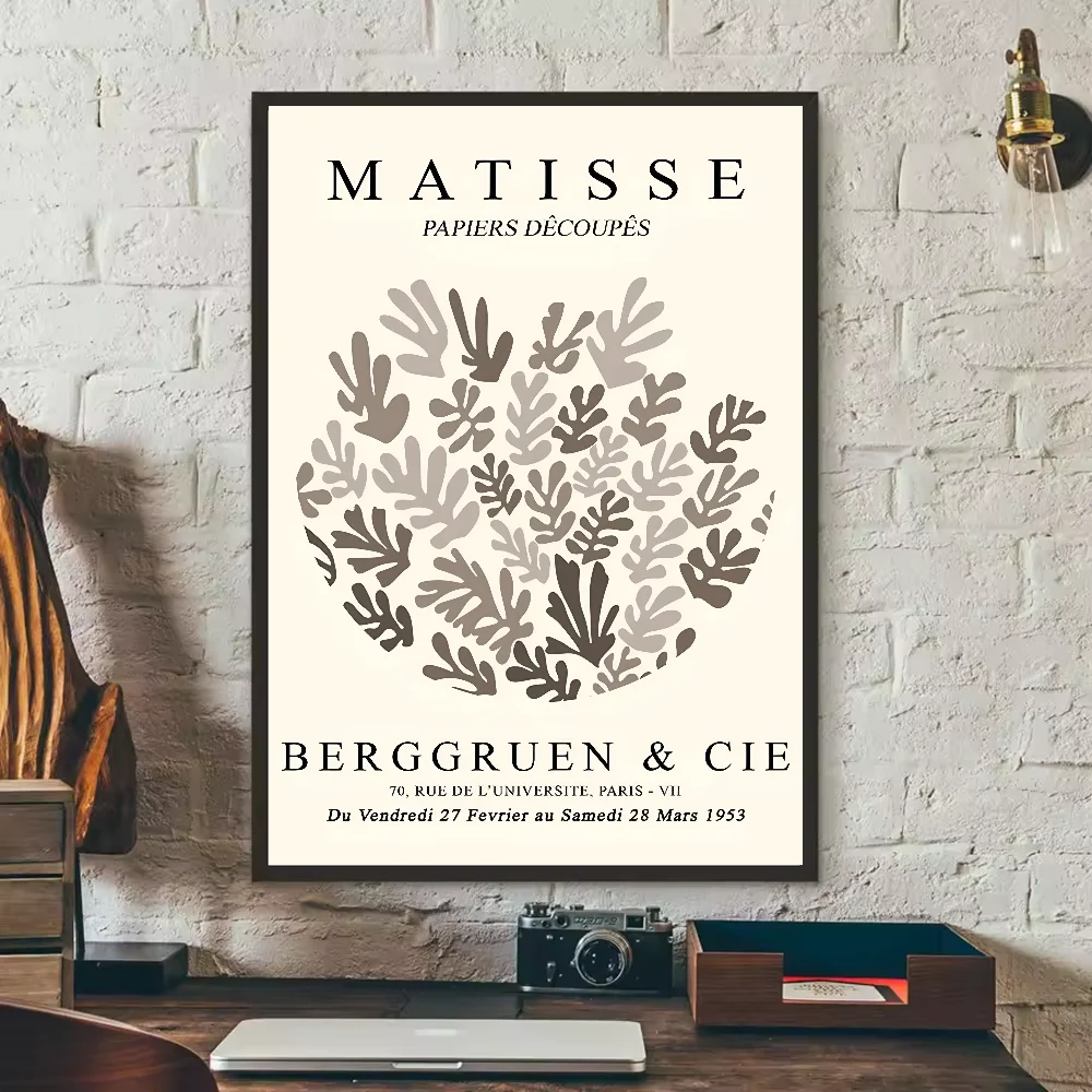 abstract matisse flower human body Poster HD art sticky wall waterproof home living room bedroom bar aesthetic decoration Peaceful Pleasures Health and Wellness z8 15X20cmNoframe