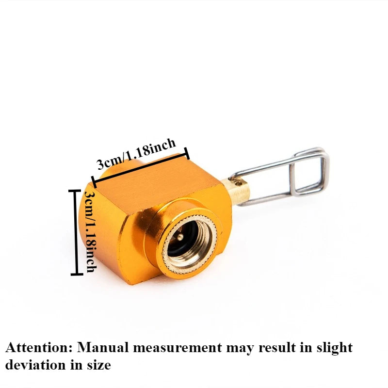 Camping Propane Refill Adapter | Butane Gas Cylinder Conversion Gas Refill Adapter Peaceful Pleasures Health and Wellness