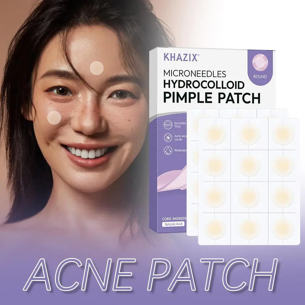 Eelhoe 24pc Micro Needle Pimple Patches – Hydrocolloid Acne