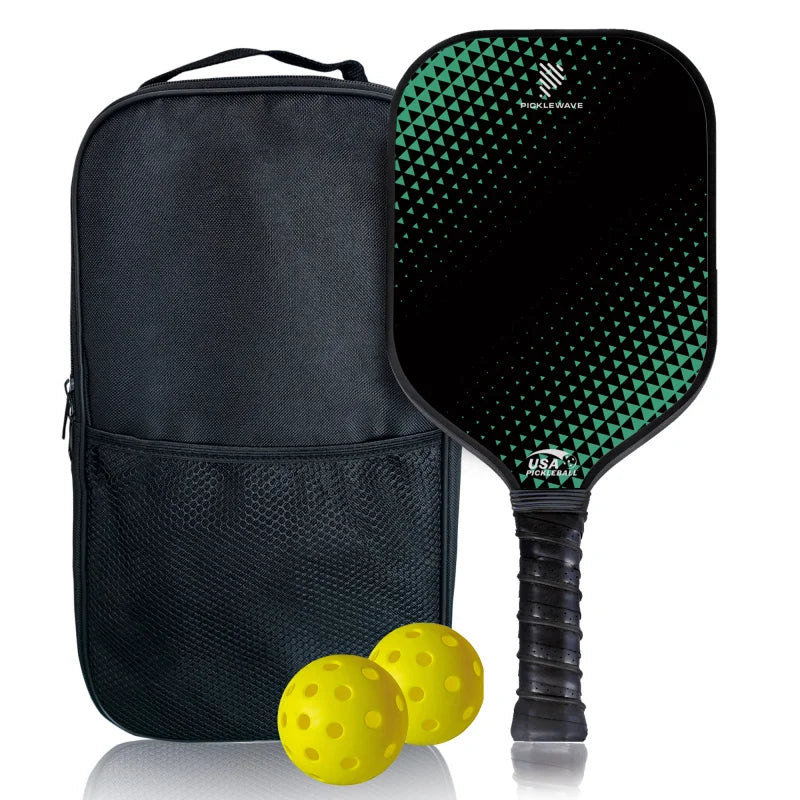 USAPA Pickleball Paddle Fiberglass Edgeless High Spin | P012