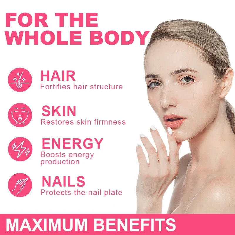 Daitea Hydrolyzed Collagen Capsules – Skin, Hair, Nails & Joints