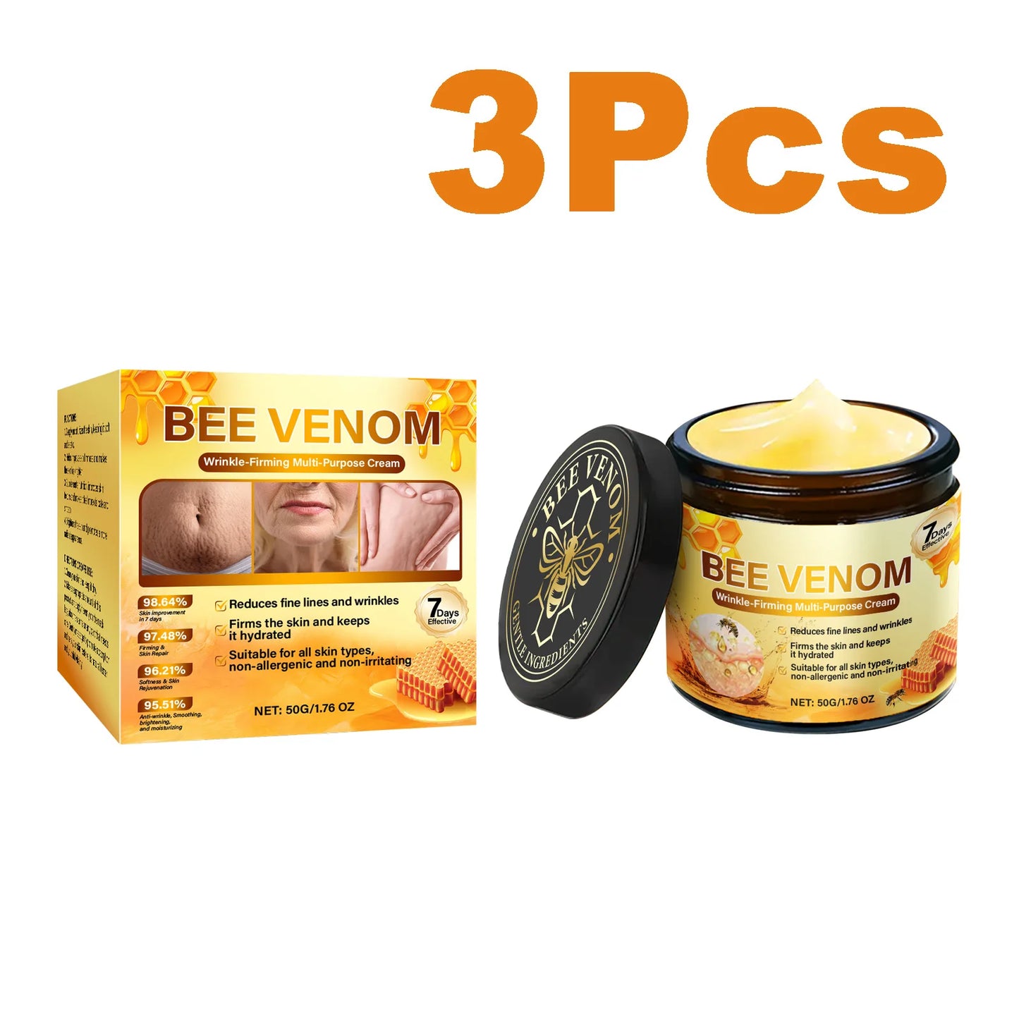 Bee Venom Firming Cream – Anti-Wrinkle Lifting Moisturizer