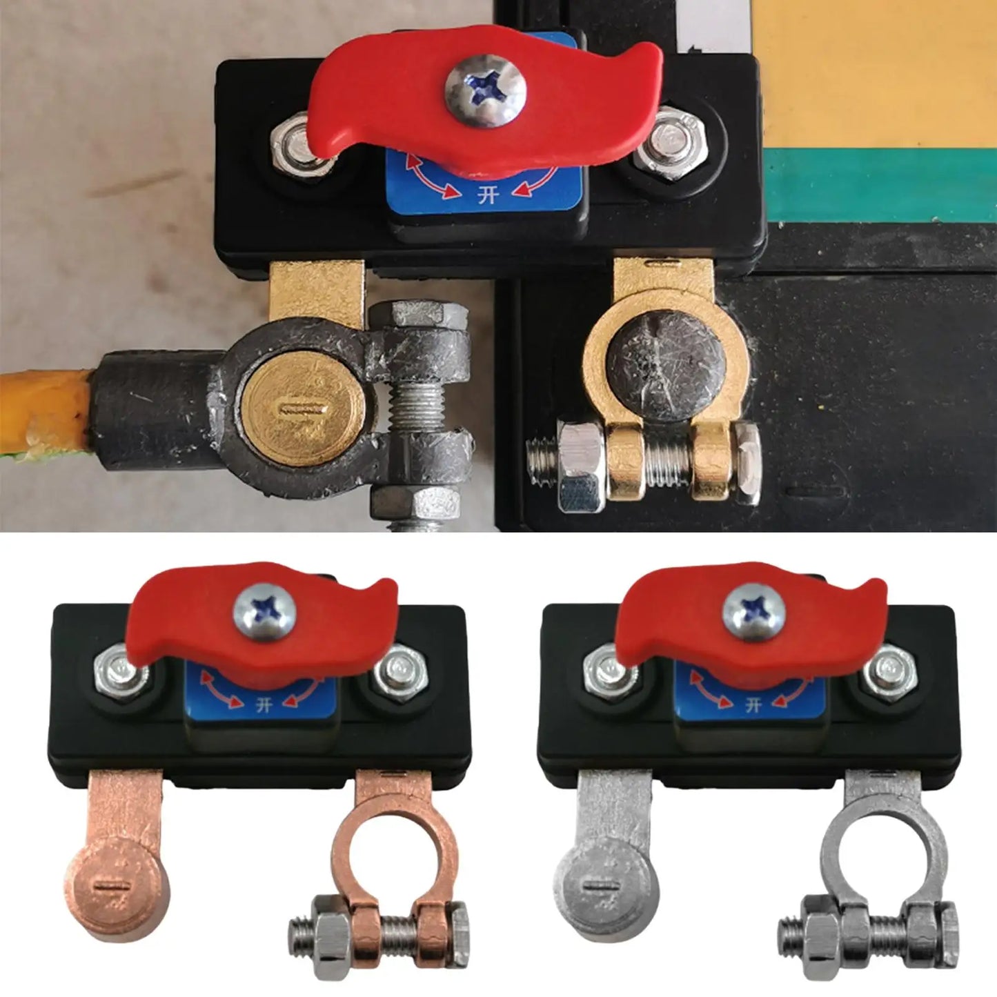 12V/24V Battery Disconnect Switch – Power Cutoff Isolator