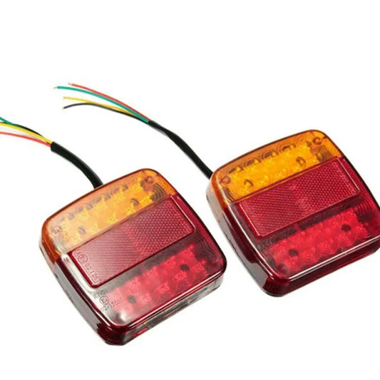 12V 20-LED Waterproof Tail Light for Truck Trailer RV Boat Car LED Tail Light Oasis Select