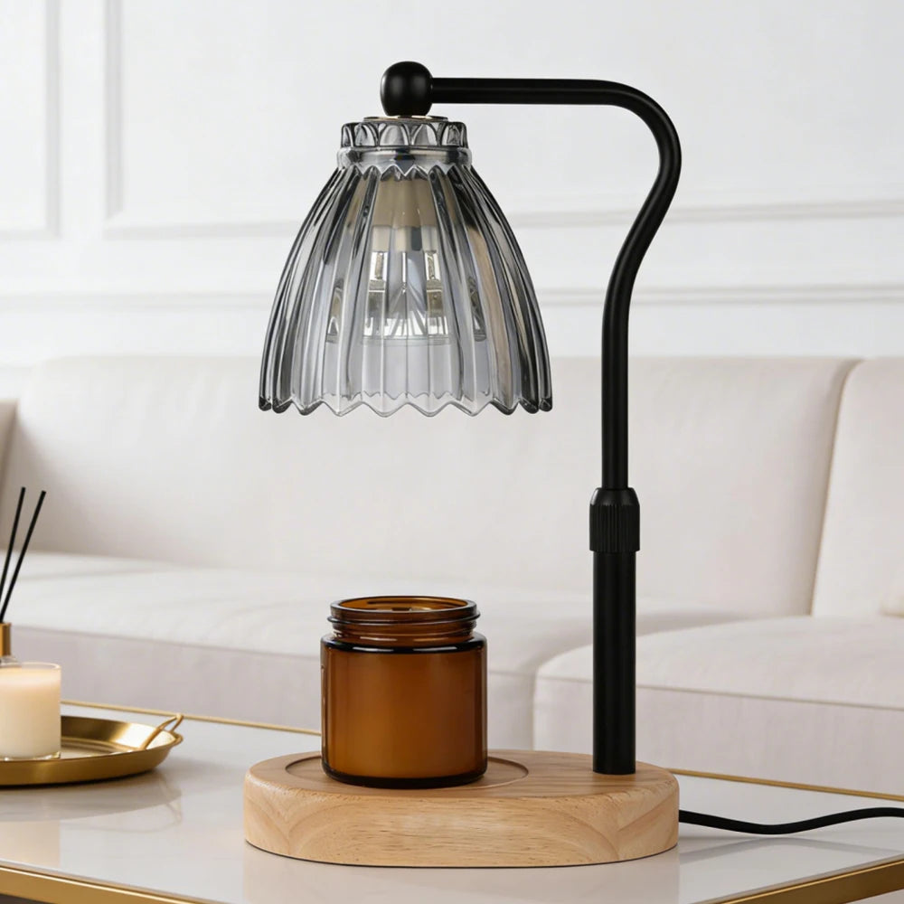 Dimmable Candle Warmer Lamp | Flameless Wax Melt Aroma Light