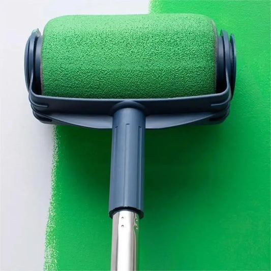 1Pc Walls Ceilings Floors Paint Roller Brush Handheld Paint Roller Cleaning Paint Roller Tool For Painting Room Peaceful Pleasures Health and Wellness