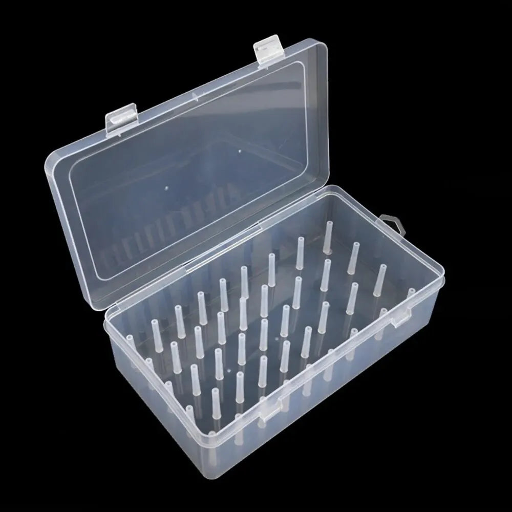 42 Axis Transparent Needle And Thread Box Household Multi-Functional Storage Set - Sorting Thread Box with Clear View Peaceful Pleasures Health and Wellness