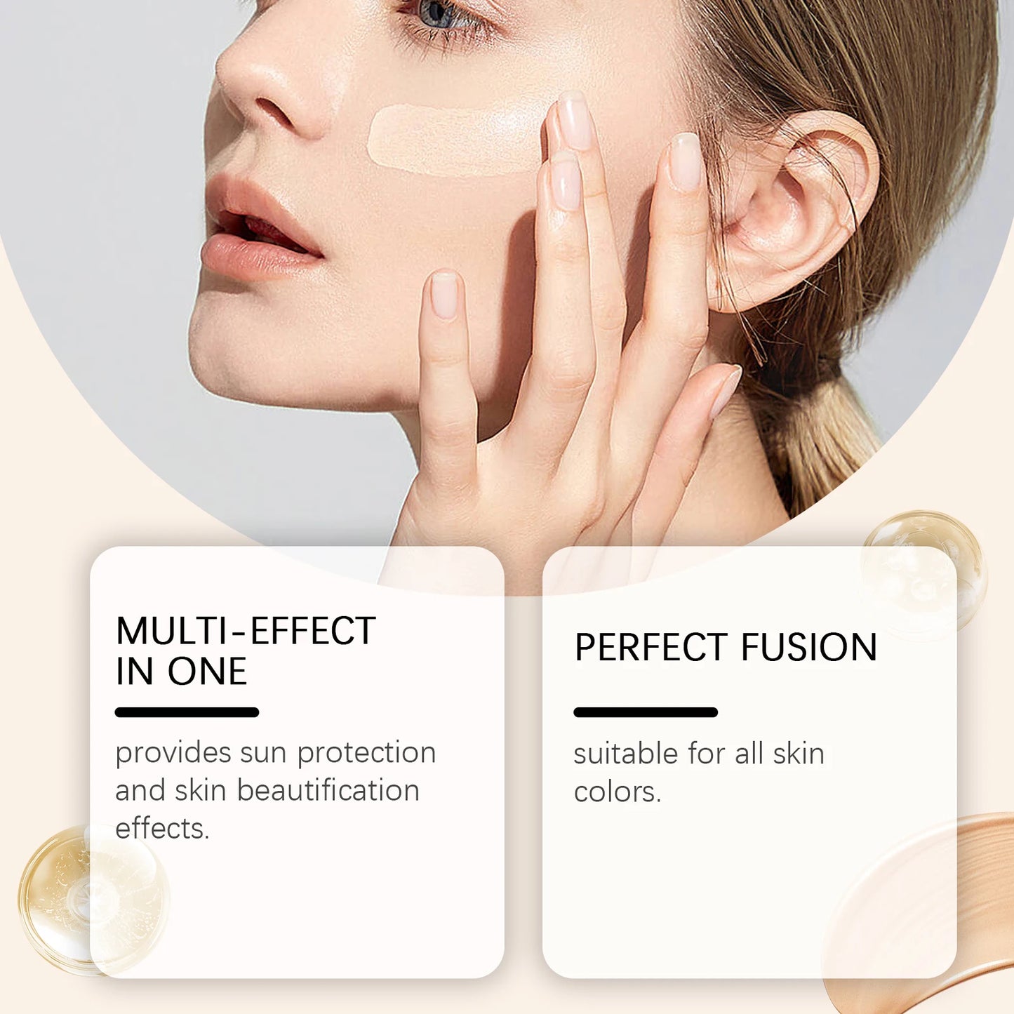 Hydrating Concealer Foundation SPF 50 | Full Coverage All Skin Types Peaceful Pleasures Health and Wellness