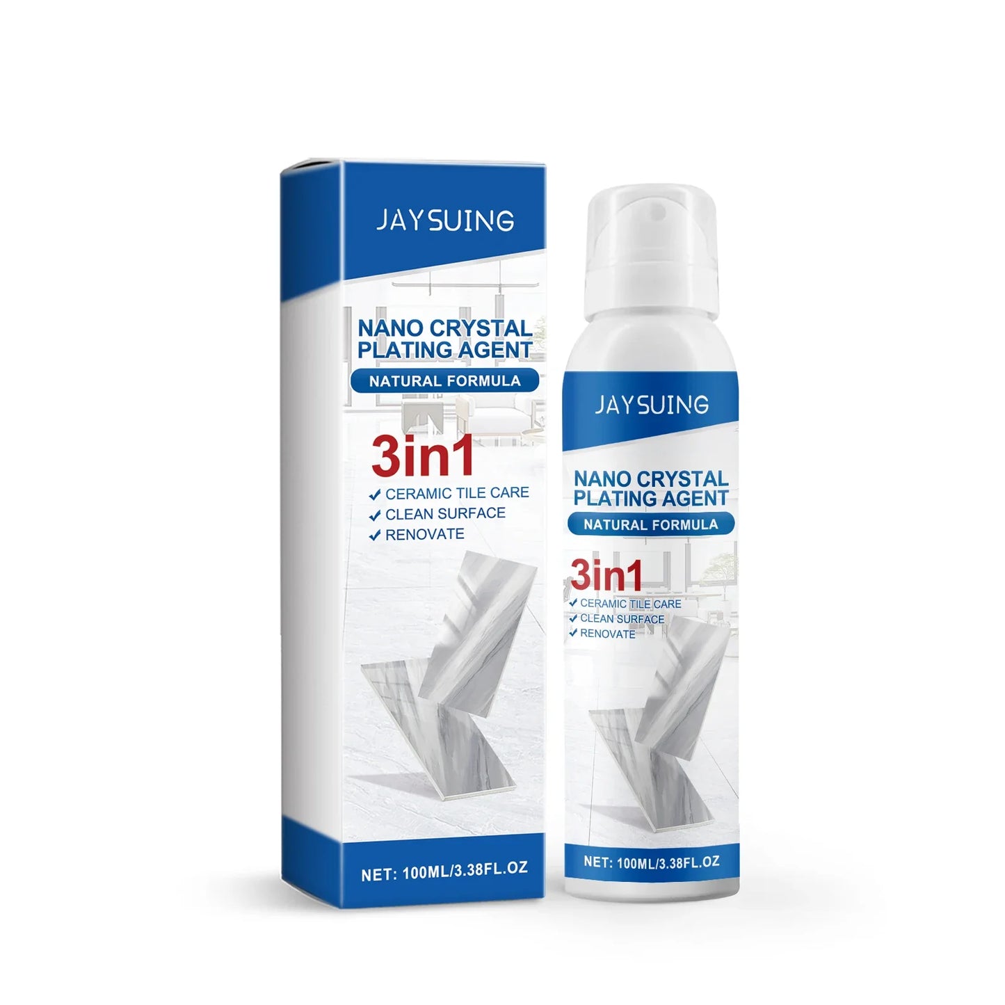 Nano Crystal Plating Spray – Stone & Ceramic Tile Repair Polish