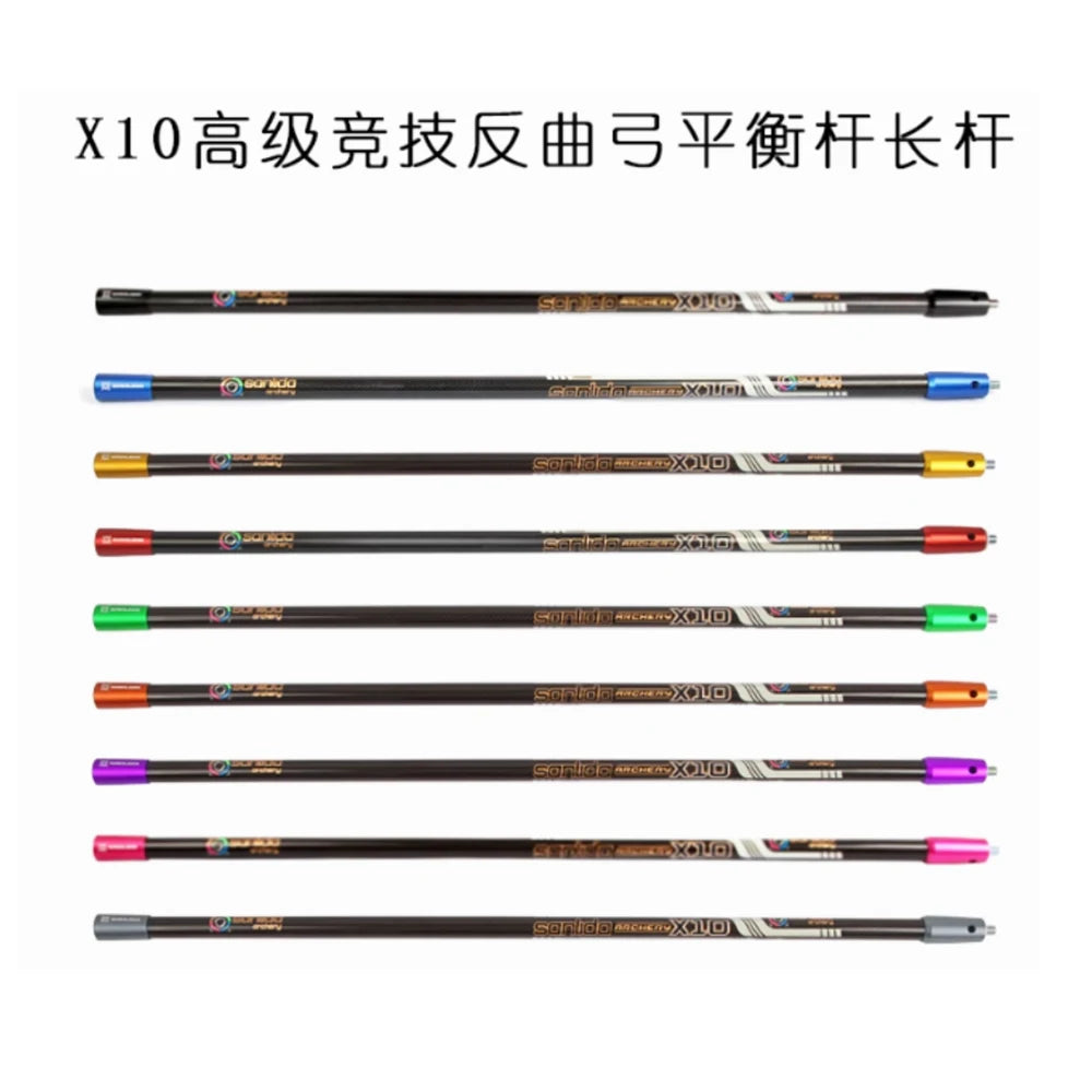 Sanlida X10 Recurve Bow Stabilizer 4 5 6 11 12 28 Archery Carbon Rod