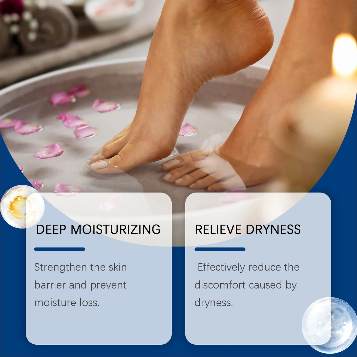 OceAura 40% Urea Foot Cream for Dry Cracked Heels – 85g