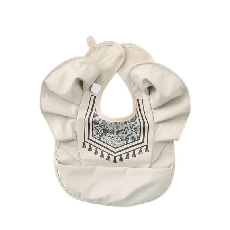Angel Wing Baby Bib | Waterproof Adjustable Feeding Apron