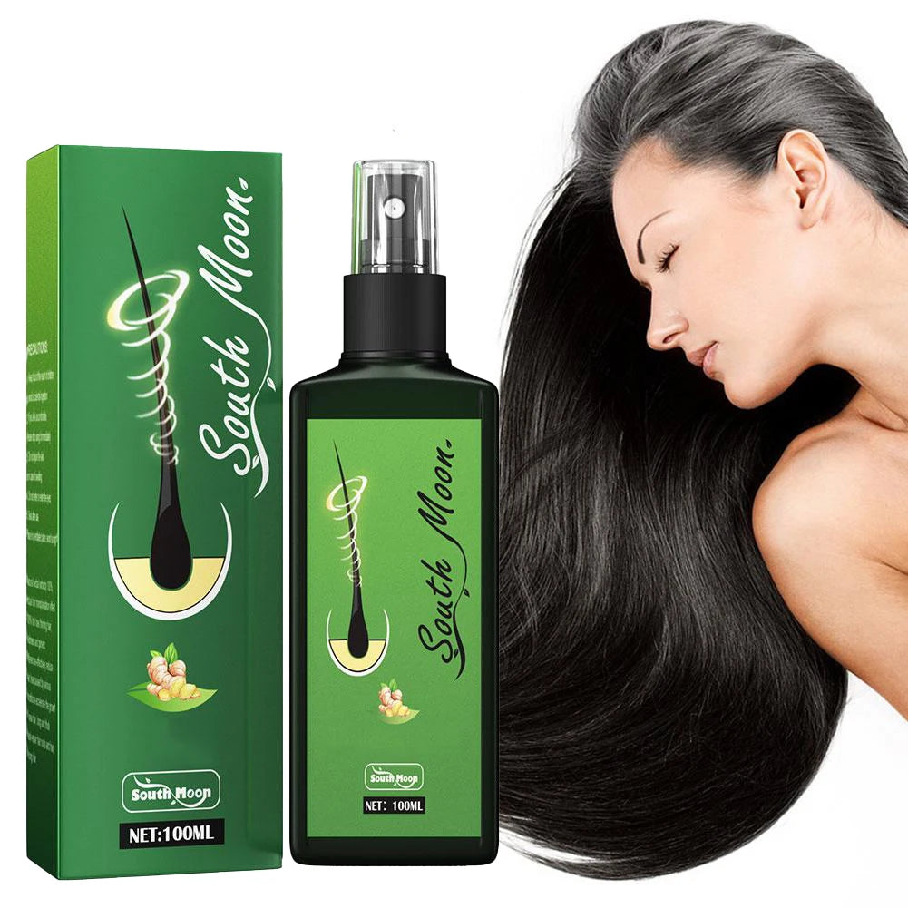 100ml Ginger Hair Care Spray Product Natural Hair Care Serum Nourish Damaged Hair Care Products Beauty Health Peaceful Pleasures Health and Wellness