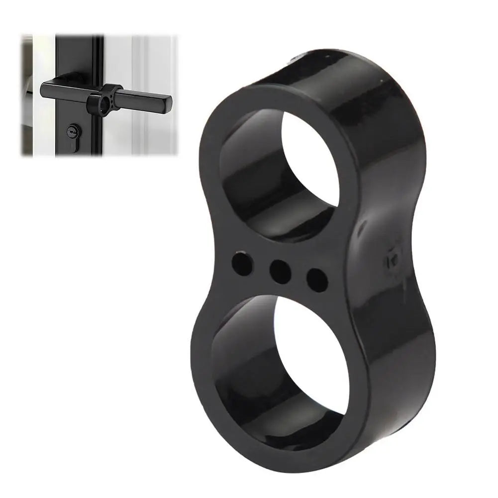 1/5pcs Door Stoppers Door Handle Anti-collision Silicone Pad No Drilling Wall Impact Buffer Safety Protection Door Absorber Peaceful Pleasures Health and Wellness Black 1pcs
