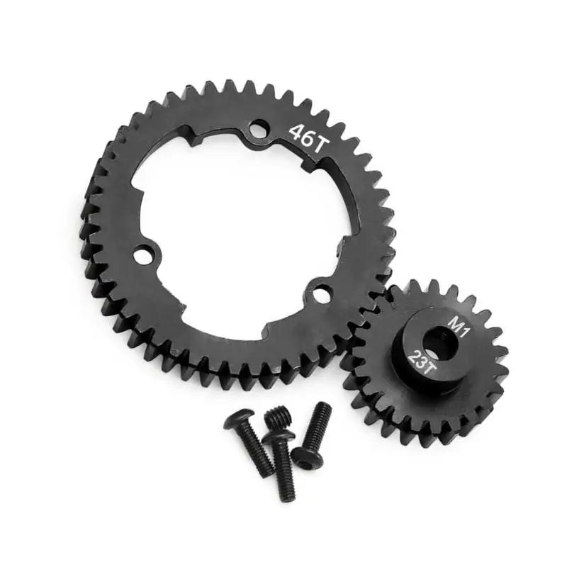 RC Car Alloy Upgrade Gear Set | 46T 50T 52T 54T + 23T Pinion