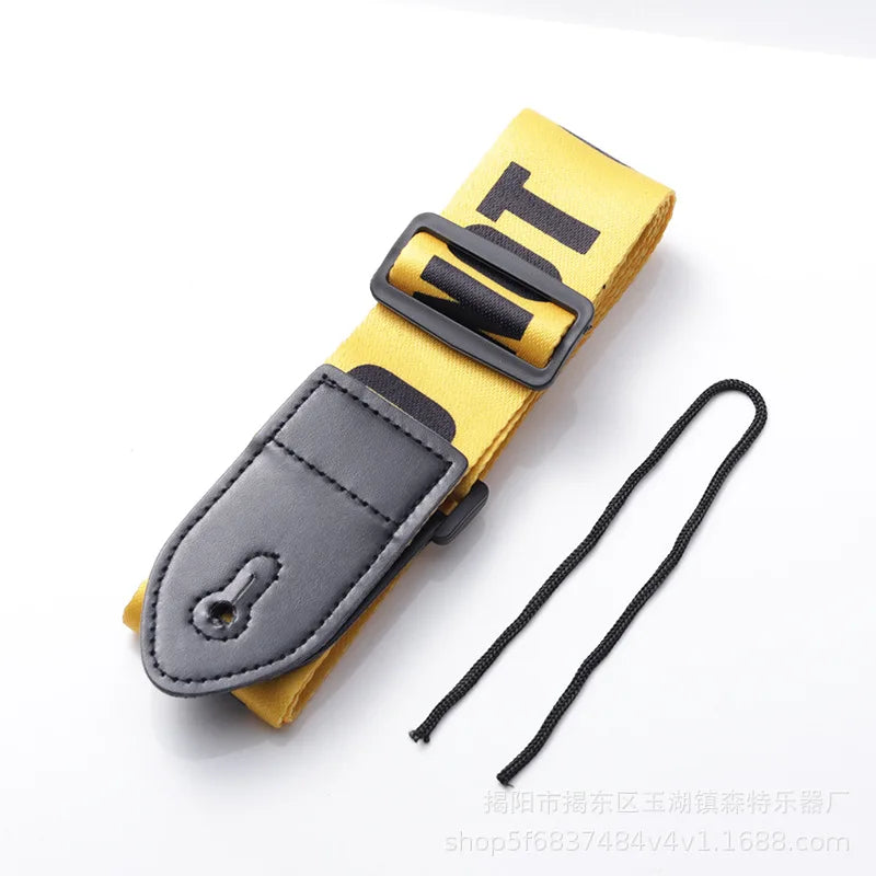 Guitar Strap Multi-color Belts Adjustable Colorful Printing Nylon