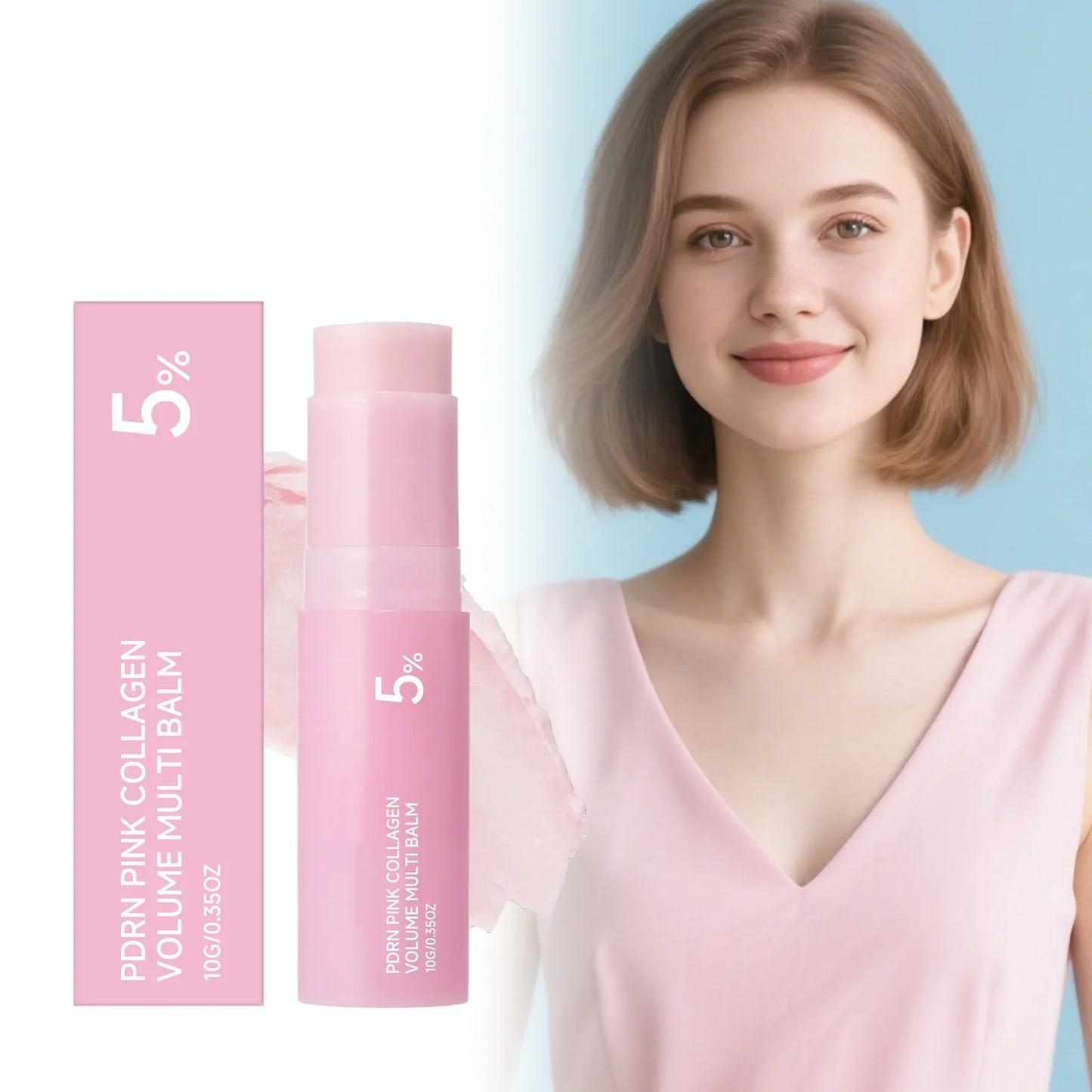 Pink Multi-Effect Moisturizing Stick – Face, Neck & Lip Balm