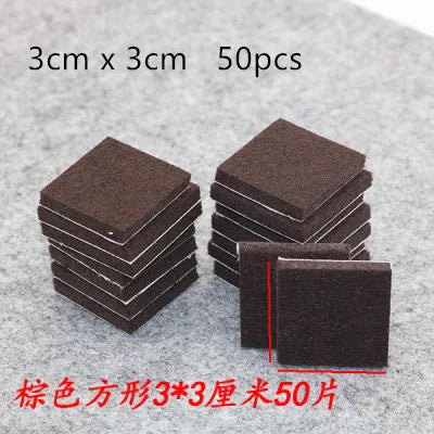 Felt Chair Leg Pads 5mm – Floor Scratch Protector 18–128 Pcs