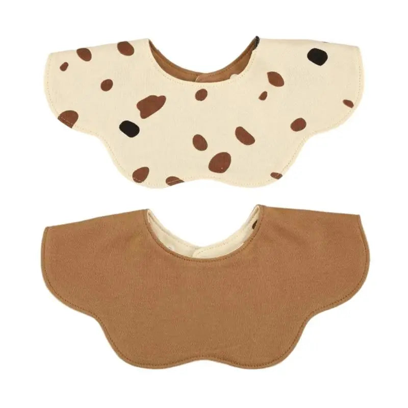 Double-Sided Cotton Baby Bib | 360° Toddler Burp Cloth