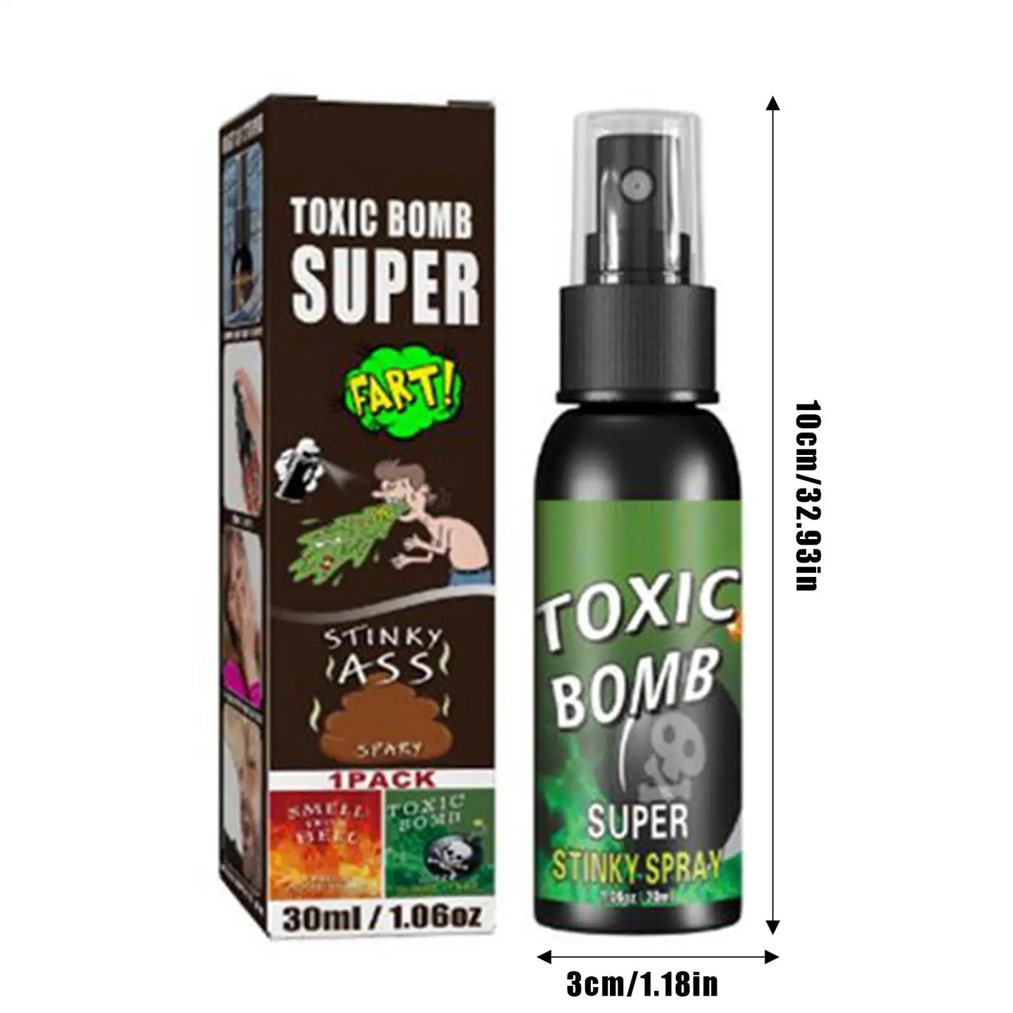 Fart Spray Stink Bomb Prank Liquid – Funny Gag Gift Toy