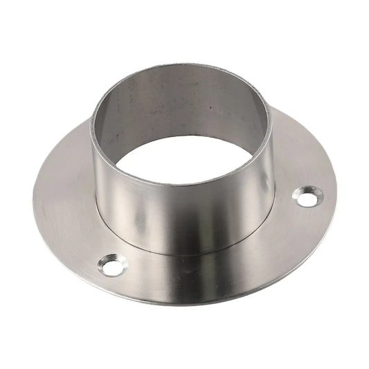 Round Flange Bracket Stainless Steel Handrail Wall Rail Connection Peaceful Pleasures Health and Wellness