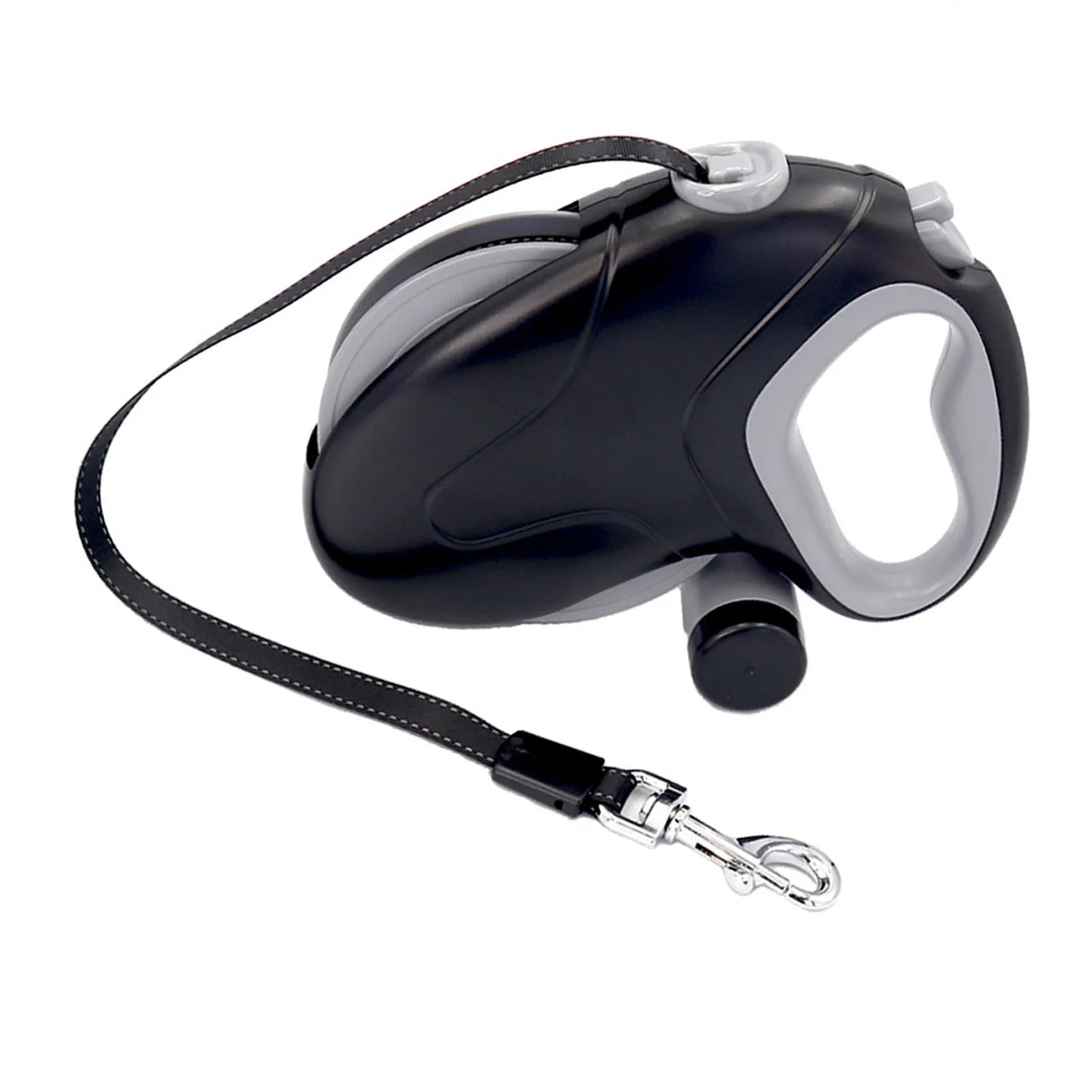 Retractable Dog Leash 33ft 360° Anti-Tangle + Waste Bag Dispenser