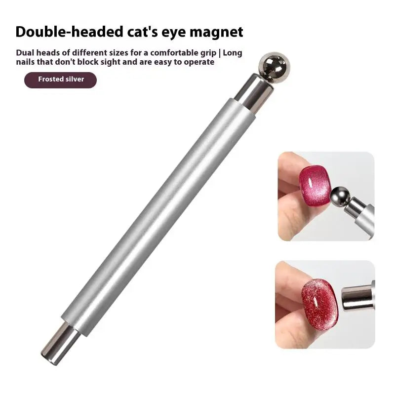Double-End Cat's Eye Nail Magnet Pen | Super Strong Gel Polish