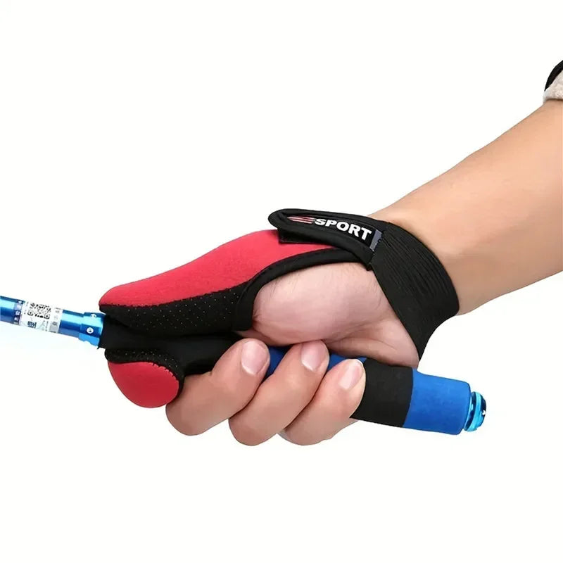 2-Finger Cut Fishing Gloves | Anti-Slip Breathable Protector Fishing Gloves Peaceful Pleasures Health and Wellness