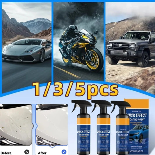 2026 Upgrade Car Nano Quick Restore Coating Spray 120ml Lasting Refurbishment Coating Agent Resists Multiple Stains Clean Spray Peaceful Pleasures Health and Wellness