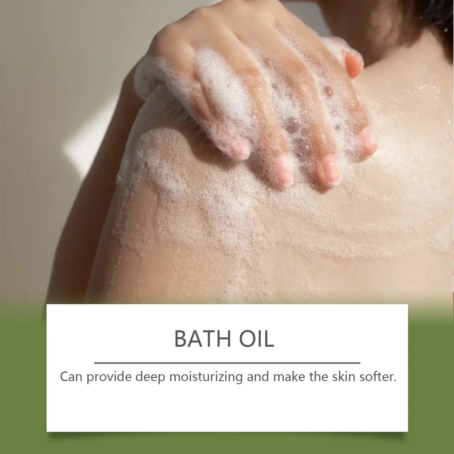 Eelhoe Olive Bath Oil – Moisturizing Shower Oil for Dry Skin