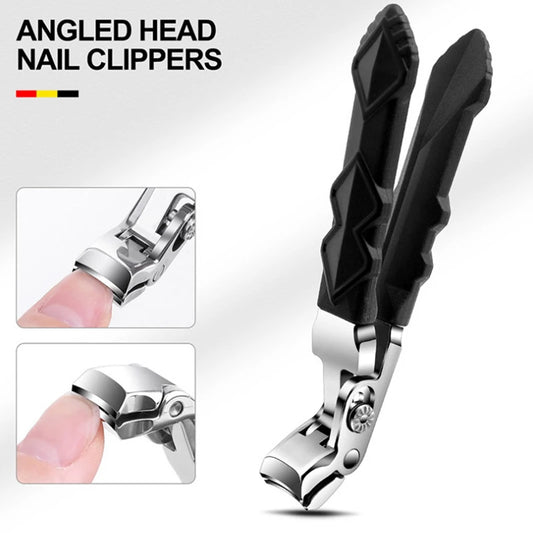 Angled Head Nail Clippers For Seniors Ergonomic Toenail Clipper For Thick Nails Nail Cutter Trimmer Professional Manicure Tool Peaceful Pleasures Health and Wellness